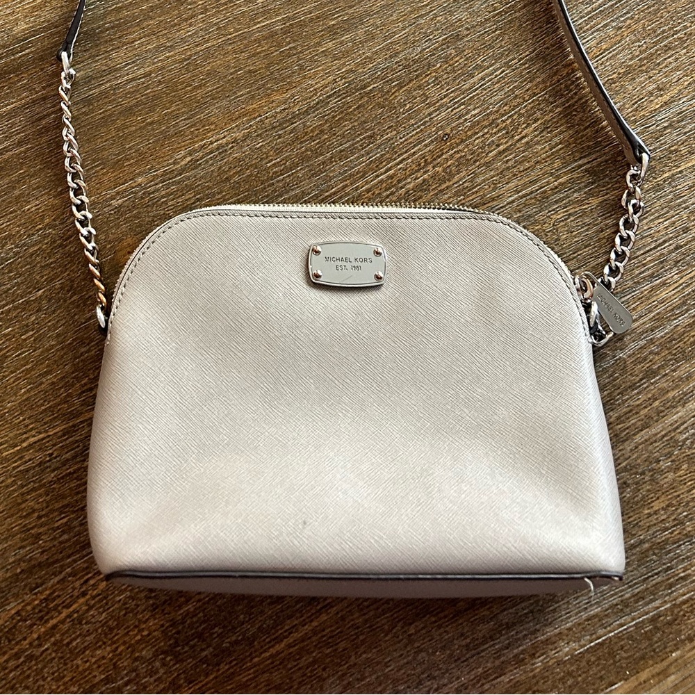 Michael Kors Cream Crossbody Bag